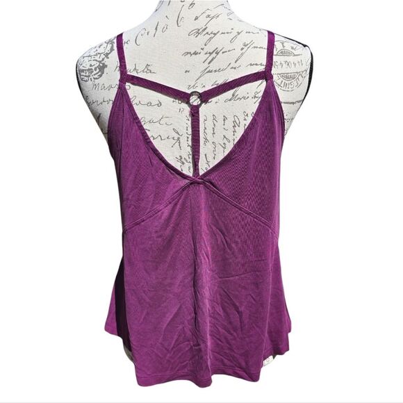 Free People Magenta Purple Wrap‎ Tie Top Small - Picture 4 of 10